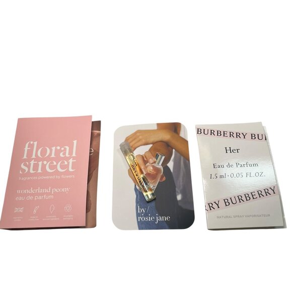 Lot of 8 Perfume Samples + Cle de Peau Cosmetics Bag – New - Picture 7 of 9